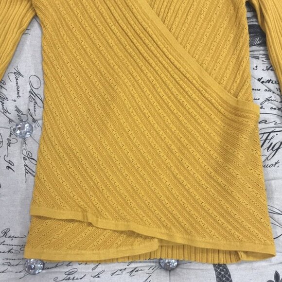 Inc Surplice Ribbed Top - Picture 3 of 5